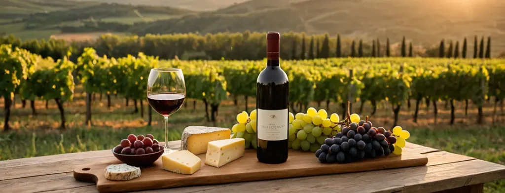 Foto: degustazione in cantina, botti e calici
