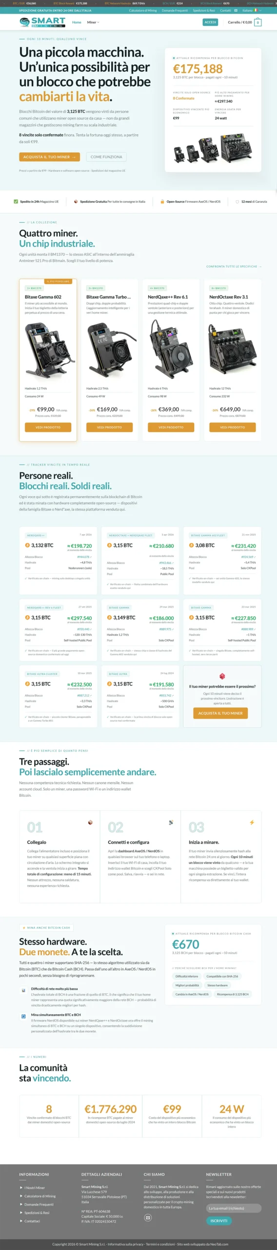 Screenshot: SmartMining.com